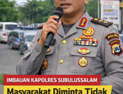 Kspolrrs Subulussalam AKBP Muhammad  Yusuf S.I.K 