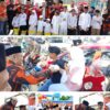 PAC PP Medan Marelan Bagikan Takjil kepada Masyarakat Pengguna Jalan di Depan Lapangan Bazar UMKM Pasar I Kelurahan Tanah 600 Sekaligus Buka Puasa Bersama dengan Anak Yatim dan Kaum Dhuafa serta Berikan Santunan Tali Asih dan Sembako kepada Anak Yatim dan Kaum Dhuafa
