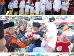 PAC PP Medan Marelan Bagikan Takjil kepada Masyarakat Pengguna Jalan di Depan Lapangan Bazar UMKM Pasar I Kelurahan Tanah 600 Sekaligus Buka Puasa Bersama dengan Anak Yatim dan Kaum Dhuafa serta Berikan Santunan Tali Asih dan Sembako kepada Anak Yatim dan Kaum Dhuafa