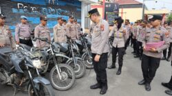 Pastikan Operasi Ketupat Toba 2026 Maksimal, Kapolresta Deli Serdang Periksa Seluruh Ranmor dan Alkom Dinas