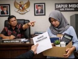 Dinilai Arogan Kepala SPPG Dapur MBG Air Pinang Berhentikan Sepihak Pegawai Angkuntansi