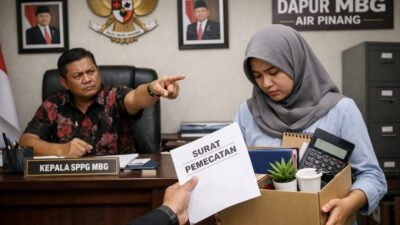 Dinilai Arogan Kepala SPPG Dapur MBG Air Pinang Berhentikan Sepihak Pegawai Angkuntansi