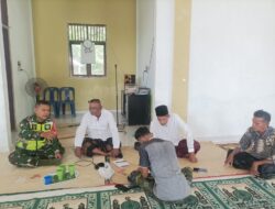 Babinsa Koramil 11/Bandar Baru Kodim 0102/Pidie, Sertu Klimanto, Laksanakan Komsos di Desa Sawang