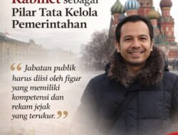 Arief Martha Rahadyan Soroti Pentingnya Profesionalisme Kabinet dalam Tata Kelola Pemerintahan