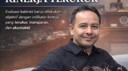 Arief Martha Rahadyan Dorong Evaluasi Kabinet Berbasis Data dan Kinerja Terukur