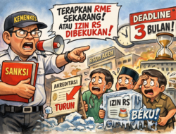 Kemenkes Tegur Keras 13 RS Kabupaten Kota dan 2 RS Pemprov Aceh, Ancam Turunkan Akreditasi 