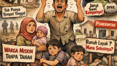 Jeritan Warga Tak Bertanah di Langsa: “Apakah Kami Tak Dianggap Manusia?”