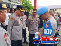 Divpropam Polri dan Slog Polri Periksa Senjata Api Personel di Polresta Deli Serdang