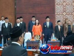 Hadiri Rapat Paripurna DPRD Provinsi Sumut dalam Rangka Peringatan Hari Jadi ke-78 Provinsi Sumut : “Rico Waas dan Bobby Nasution Serukan Kolaborasi Menuju Indonesia Emas”