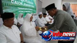 23 Calon Jemaah Haji Karyawan PTPN IV Regional VI Dipeusijuek Manajemen 