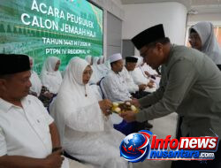 23 Calon Jemaah Haji Karyawan PTPN IV Regional VI Dipeusijuek Manajemen 