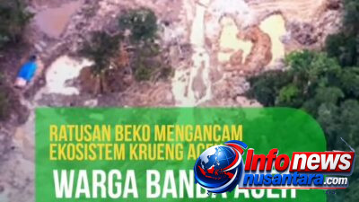 Tambang Emas Ilegal di Aceh Resahkan Warga, Sungai Tercemar hingga Wisata Lumpuh