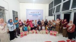 74 Balita Terima PMT dari PTPN IV Regional VI di UPTD Puskesmas Langsa Baro 