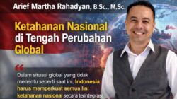 Ketahanan Nasional Diuji, Arief Martha Rahadyan Ingatkan Ancaman Nyata di Depan Mata