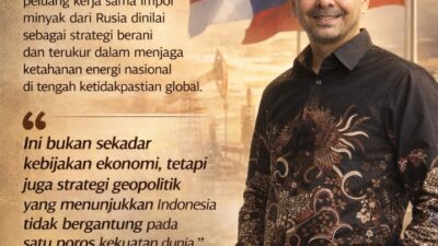 Arief Martha Soroti Keberanian Prabowo dalam Diplomasi Energi