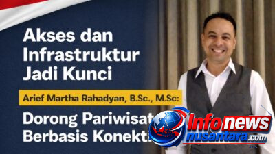 Arief Martha Rahadyan: Konektivitas Jadi Fondasi Utama Kebangkitan Pariwisata Nasional