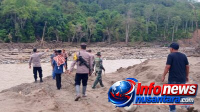 Polisi, TNI, dan Aparatur Kampung Patroli Dugaan Tambang Ilegal di Linge, Belum Ditemukan Aktivitas Penambangan