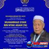 Inna lillahi wa inna ilaihi raji’un. PWI ACEH Turut berduka cita sedalam-dalamnya atas meninggalnya Ayahanda Muhammad Syam Bin Nyak Agam Tutup Usia 76 Tahun