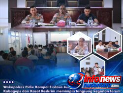 ‎Wakapolres Pidie Pimpin Forum Komunitas dan Pembentukan Masyarakat Peduli Api