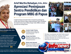Arief Martha Rahadyan Apresiasi Peninjauan Sentra Pendidikan dan Program MBG di Papua