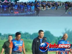 Sinergitas TNI-Polri Semakin Kokoh dalam Air Force Charity Run 2026 : Brimob Polda Sumut Tunjukkan Soliditas, Kebersamaan, dan Prestasi Gemilang