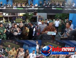 Kota Medan “Bersih-Bersih” : Polrestabes Medan Gulung 290 Pelaku Kejahatan, 19 Diterjang Timah Panas