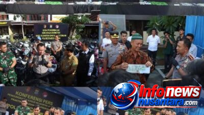 Kota Medan “Bersih-Bersih” : Polrestabes Medan Gulung 290 Pelaku Kejahatan, 19 Diterjang Timah Panas