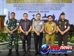 Ketua DPRD Kota Medan Hadiri Doa Bersama Lintas Agama dan Ucapan Syukur di Polrestabes Medan, Pererat Persatuan serta Jaga Situasi Keamanan dan Ketertiban Masyarakat Tetap Kondusif di Kota Medan