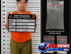 Polsek Pancur Batu Berhasil Ungkap Kasus Tindak Pidana Narkotika di Jalan Letjen Jamin Ginting, Seorang Pria Diamankan dan Barang Bukti Sabu Diamankan
