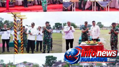 Panglima Kodam I/BB Hadiri Upacara Pembukaan Bakti TNI AD untuk Rakyat Tahun 2026 di Lapangan Pelita Kota Gunungsitoli