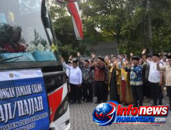 360 Jemaah Calon Haji Deli Serdang Dilepas, Bupati Deli Serdang : “Berpesan Agar Seluruh Jemaah Jaga Kesehatan, Kekompakan serta Kesiapan Fisik dan Mental Selama Jalankan Ibadah Haji di Tanah Suci”