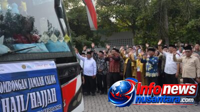 360 Jemaah Calon Haji Deli Serdang Dilepas, Bupati Deli Serdang : “Berpesan Agar Seluruh Jemaah Jaga Kesehatan, Kekompakan serta Kesiapan Fisik dan Mental Selama Jalankan Ibadah Haji di Tanah Suci”