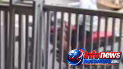 CCTV Tangkap Terduga Maling Sepeda Motor Trail Milik Mahasiswa UISU di Medan, Korban Rugi Rp. 20 Juta