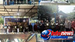 Dandim 0204/Deli Serdang Hadiri Press Release Pemusnahan Barang Bukti Narkotika Jenis Sabu Seberat 1.992,34 Gram, Tegaskan Komitmen TNI untuk Dukung Penuh Pemberantasan Peredaran Gelap Narkotika di Kabupaten Deli Serdang