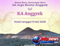 Hari Ini KA Argo Bromo Anggrek Resmi Berganti Nama Jadi KA Anggrek