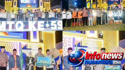 Tanjung Morawa Raih Juara Umum MTQ ke-59 Deli Serdang, 3 dan 6 Peserta Prestasi Diberikan Hadiah Umrah kepada Pemenang Cabang Hifzil Quran 30 Juz, Tilawah Dewasa Al-Qur’an dan Al-Hadist 500 Masing-Masing Putra dan Putri