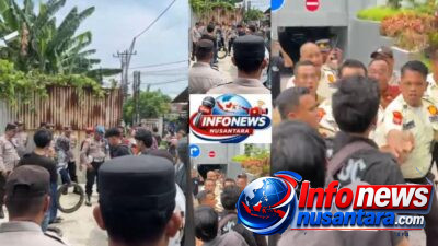 Mahasiswa dan Rakyat Kepung Pabrik Kecap Angsa dan DPRD Kota Medan, RDP Gagal Digelar, Aksi Unjuk Rasa Ricuh, Mahasiswa Luka