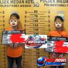 Polsek Medan Kota Berhasil Tangkap Dua Pria Diduga Bobol Mess Polda Aceh di Jalan Tengah-Medan Kota