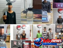 Gabungan Jajaran Polsek bersama Satres Narkoba Polrestabes Medan Sikat Sejumlah Titik Rawan Peredaran Sabu di Medan