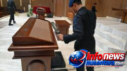 Jelang Perayaan Kenaikan Yesus Kristus, Tim Jibom Gegana Brimob Polda Sumut Lakukan Sterilisasi Sejumlah Gereja di Medan