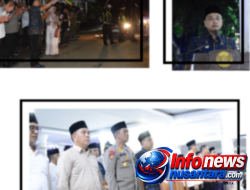 Pawai takbir secara resmi dilepas oleh Walikota Langsa, Jeffry Sentana S Putra,