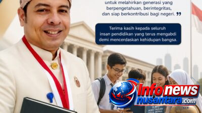 Arief Martha Rahadyan: Hardiknas 2026 Momentum Meneguhkan Peran Pendidikan sebagai Pilar Peradaban Bangsa