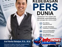 Arief Martha Rahadyan: Kebebasan Pers Bukan Sekadar Hak, Melainkan Nafas Demokrasi Modern