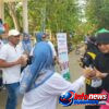 PTPN IV Regional VI Bersama Disnaker Kota Langsa Bagi Aneka Bubur Gratis