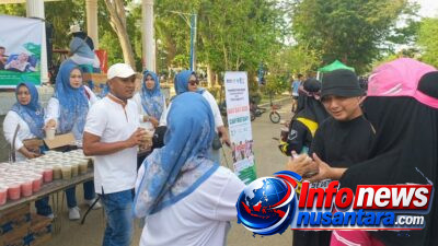 PTPN IV Regional VI Bersama Disnaker Kota Langsa Bagi Aneka Bubur Gratis