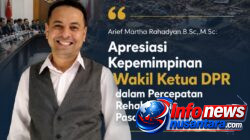 Arief Martha Rahadyan: Kepemimpinan Responsif Wakil Ketua DPR Jadi Energi Pemulihan Sumatera