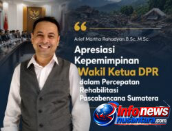 Arief Martha Rahadyan: Kepemimpinan Responsif Wakil Ketua DPR Jadi Energi Pemulihan Sumatera