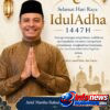 Arief Martha Rahadyan: Hari Raya Idul Adha Menjadi Jalan Memperkuat Iman dan Harmoni Bangsa