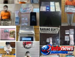 Sikat Peredaran Narkoba, Polrestabes Medan dan Polsek Jajaran Ringkus Enam Pengedar Sabu dalam Sehari
