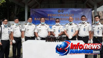 Tertib Aset Negara, Lapas Kelas IIB Lubuk Pakam Musnahkan Inventaris Usang